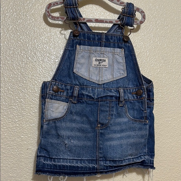 OshKosh B'gosh Blue Denim Kids Overalls - Picture 1 of 6